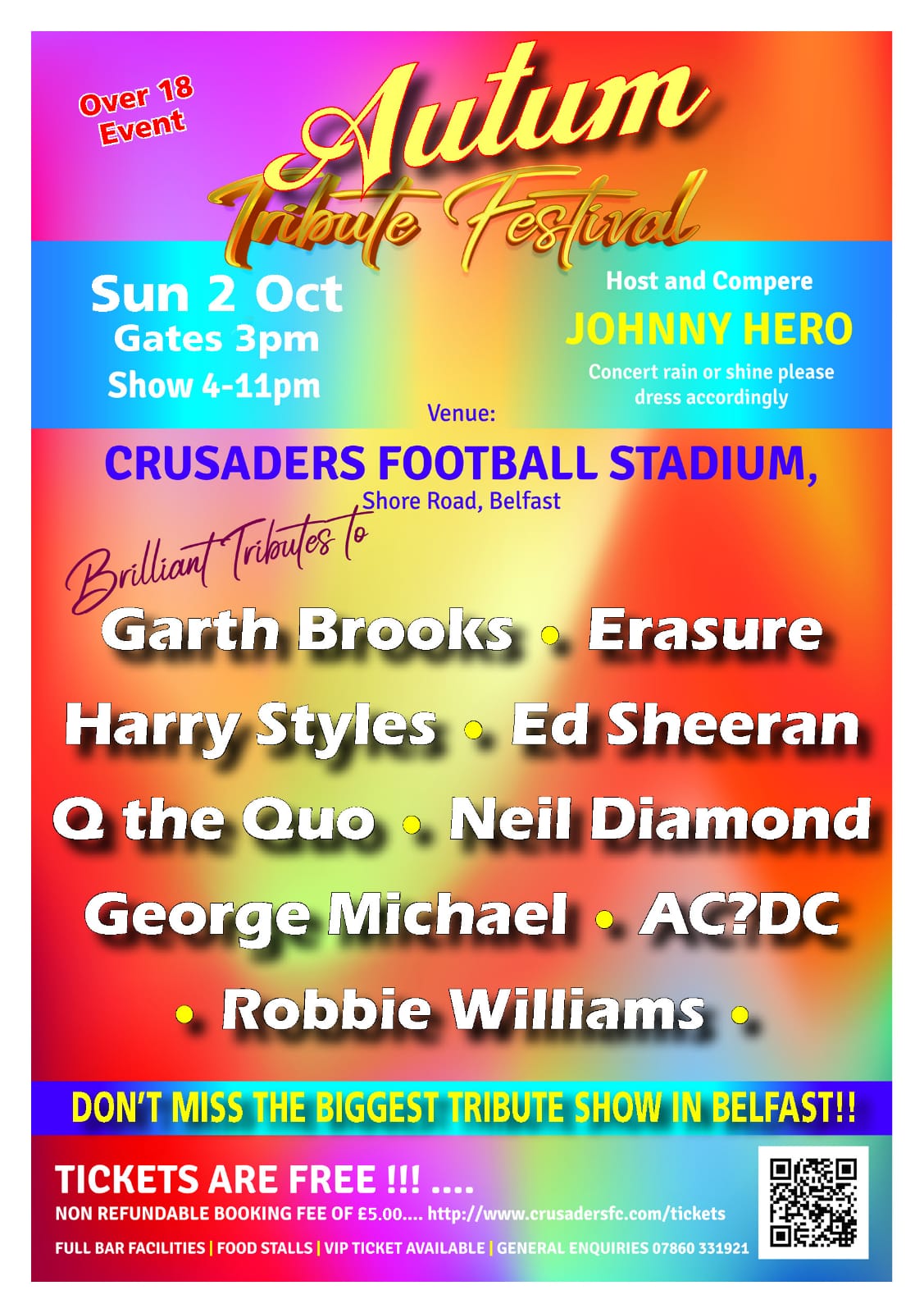 Tribute Festival At Seaview 2nd October